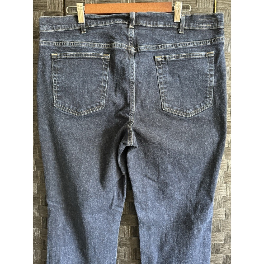 Sonoma Men's Straight Jeans 38 X 30 solid dark wash - Picture 10 of 16